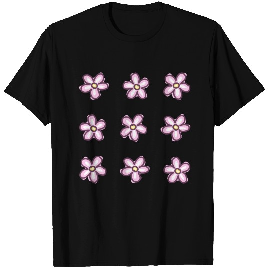 Pink Flowers 9 Multi Pack T-shirt