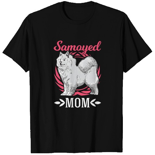 Samoyed Mom Sled Dog T-shirt