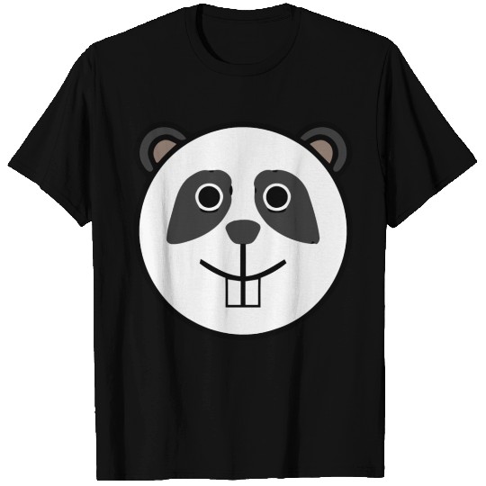 Panda Rounded Face T-shirt