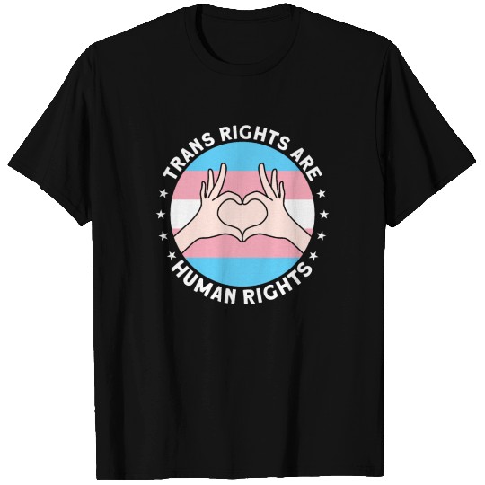 Trans Rights Are Human Rights Transgender Pride T-shirt