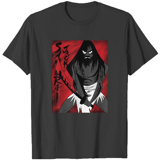CN Samurai Jack Red Poster T-Shirt T-Shirts