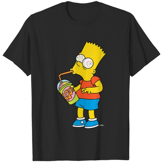 The Simpsons Bart Simpson Squishee Brain Freeze Tank Top T-Shirts