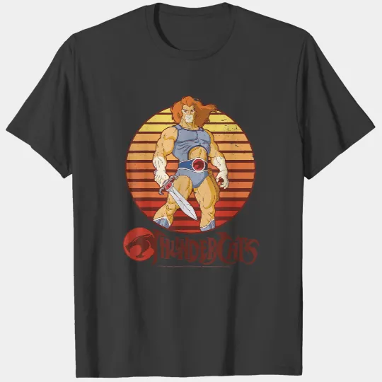 ThunderCats Lion-O Retro Sunset T-Shirt T-Shirts