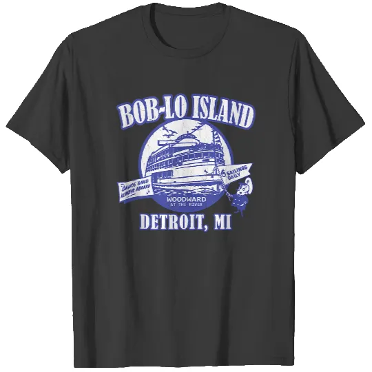 Boblo Island, Detroit Michigan (vintage look) Tank Top T-Shirts