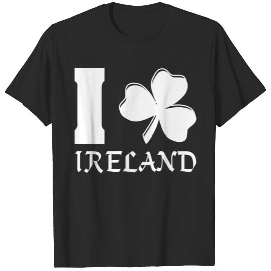 Discover I Love Ireland T Shirt T-shirt