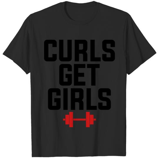 Discover CURLS GET GIRLS By AiReal Apparel T-shirt