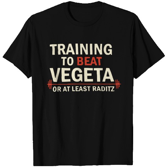 Training To Beat Goku T-shirt