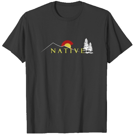 Discover Colorado Native Logo T-shirt