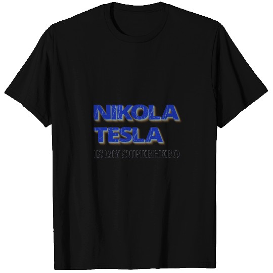 Nikola Tesla Superhero T-shirt