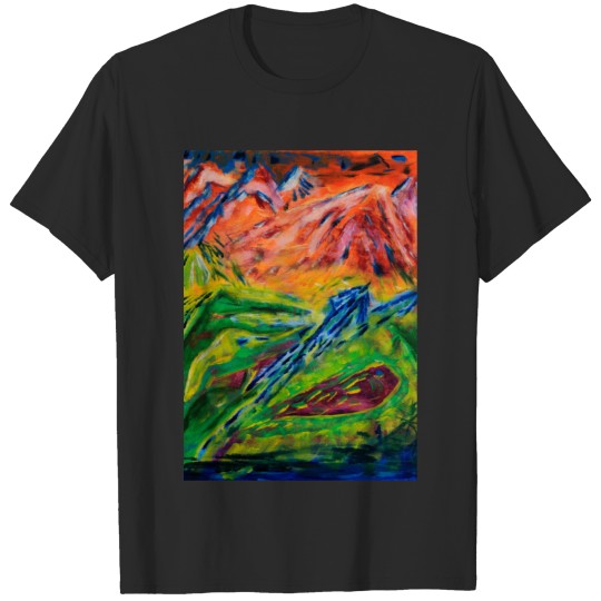 Discover Realm of Fire Painting by Jason Gallant T-shirt