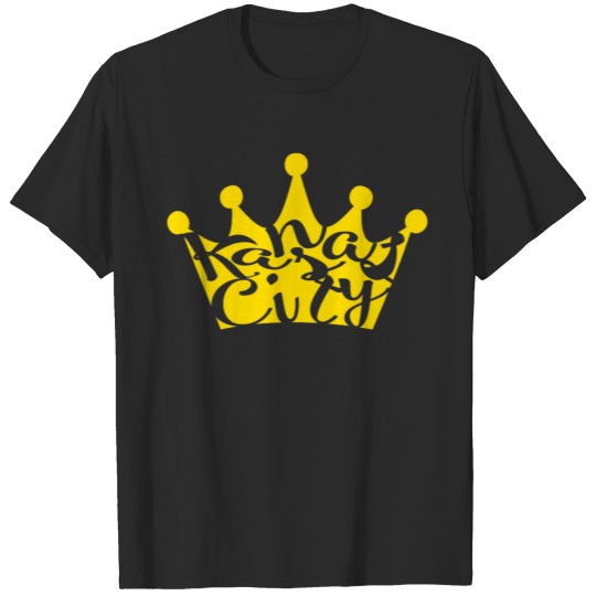 Discover KC Crown in mustard yellow T-shirt