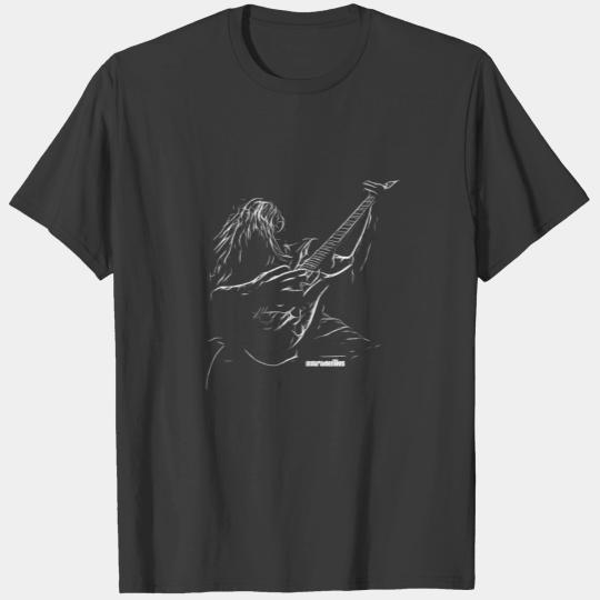 Guitar Player Sketch T-shirt
