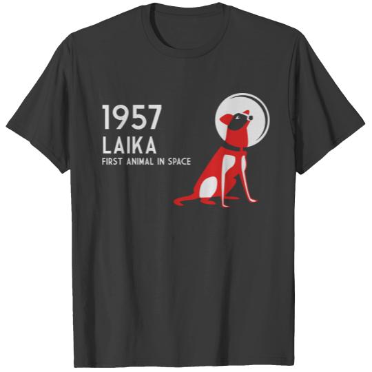 Laika, 1957: first animal in space T-shirt