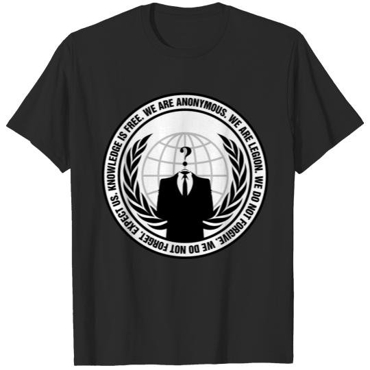 Discover Anonymous symbol T-shirt