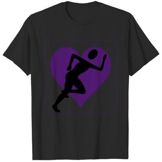 Discover Jogger heart logo T-shirt