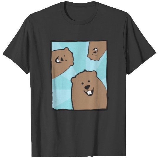 Groundhog Sunburst T-shirt