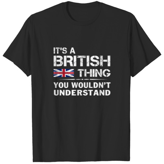 Discover It's a British Thing T-shirt