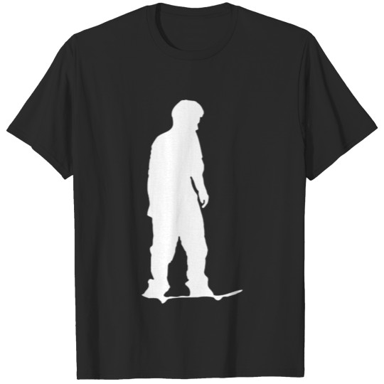Discover Skate Board - Skate Silhouette T-shirt