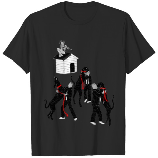 Discover Dance the dog (men+bitches) T-shirt
