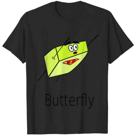 Discover Butterlfy - Blue T-shirt