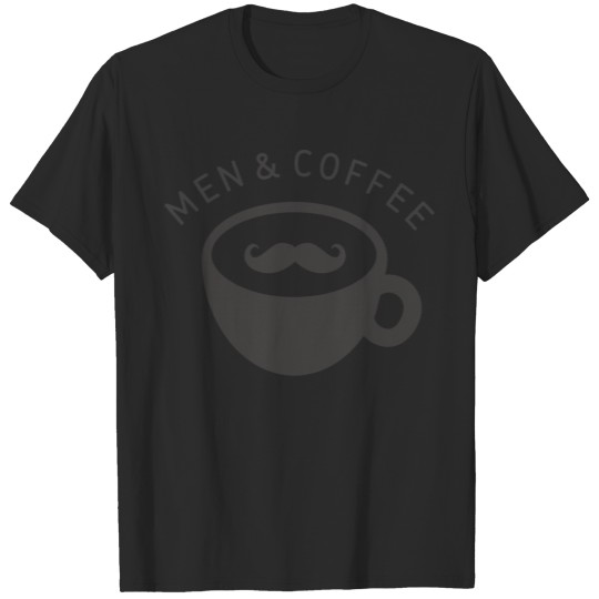 Discover men & coffee T-shirt