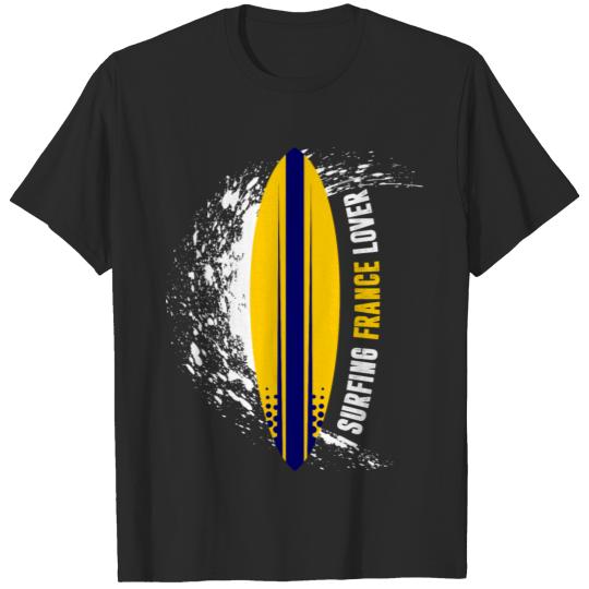 Surfing France Lover T-shirt