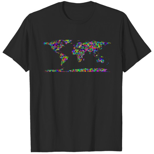 Discover Visual and Colorful Map T-shirt