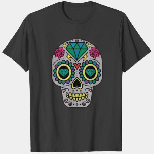 Abstract Skull T-shirt