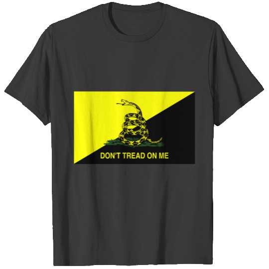 Ancap Don't Tread on Me T-shirt