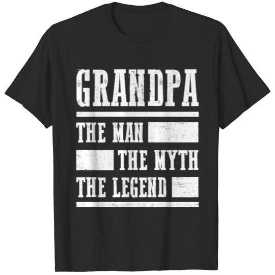 Discover Grandpa The Legend T-shirt