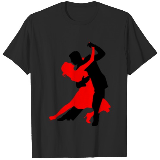 Discover Couple dancing silhouette T-shirt