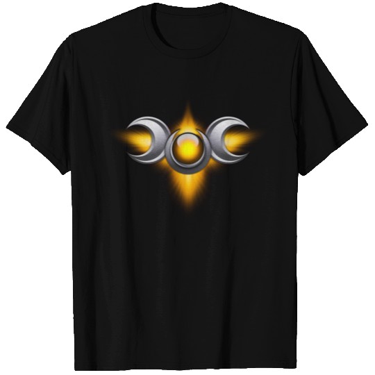Yellow Triple Goddess T-shirt