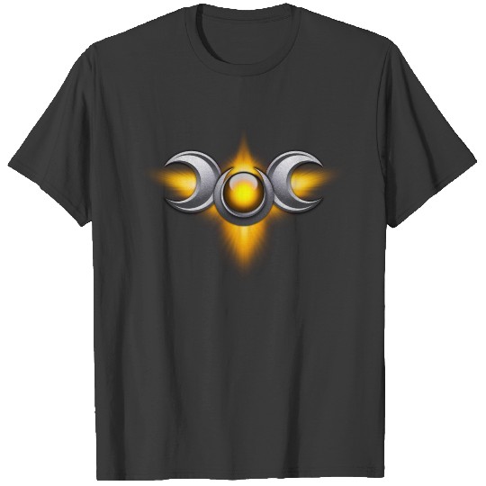 Yellow Triple Goddess T-shirt