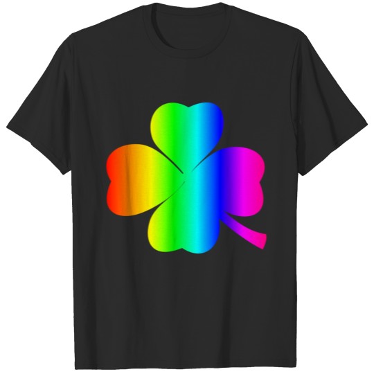 Discover Rainbow Clover T-shirt