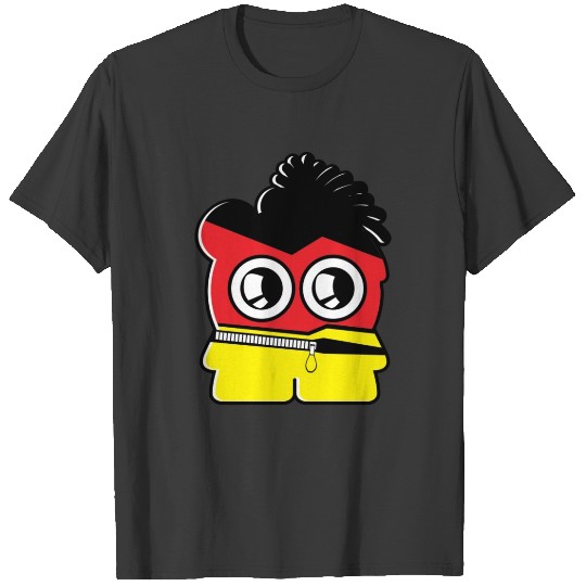 Discover Cartoon monster design art T-shirt