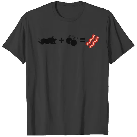 Clash of Clans Bacon comes for Double Giant Bombs T-shirt