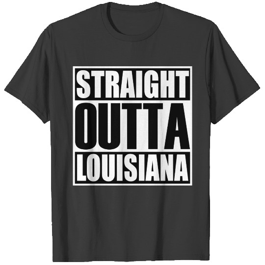 Latest Design tagged as a Straight Outta Louisiana T-shirt