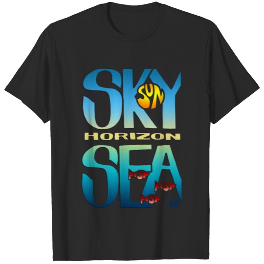 Discover Sea And Sky T-shirt