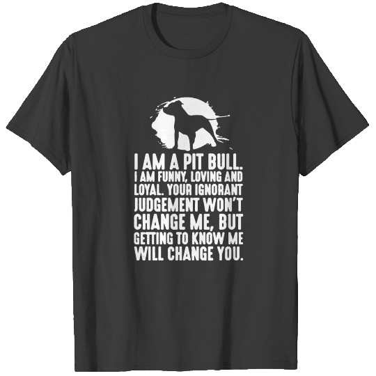 Pit bull Shirt T-shirt