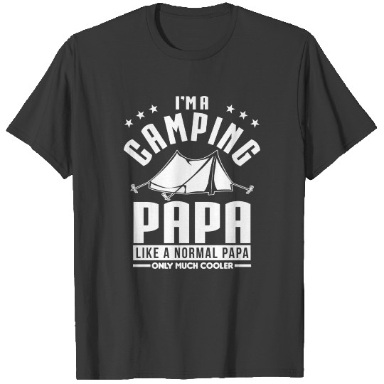 Camping Papa T-shirt