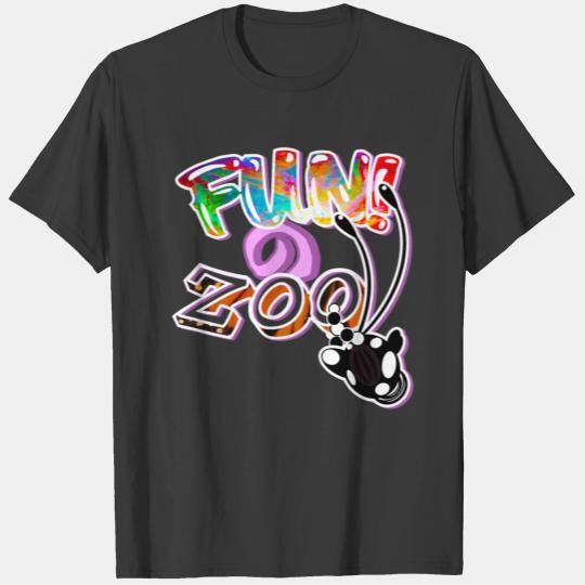 FUNのZOO BUTTERFLY (WHITE) T-shirt