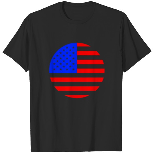 Discover USA Flag Logo T-shirt