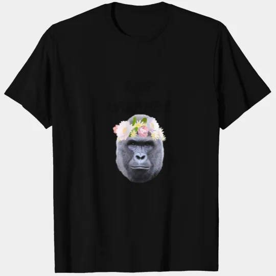 R.I.P Harambe Snapchat Flower Filter T-shirt
