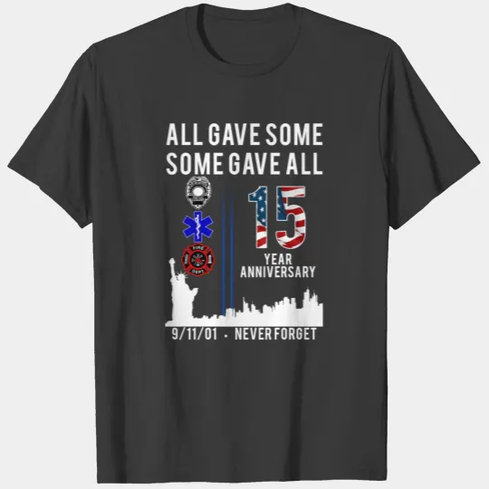 Never Forget 9/11 T-shirt