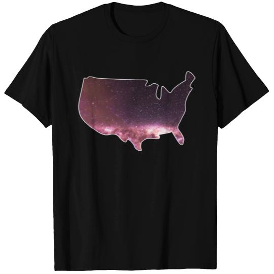 USA In Space T-shirt