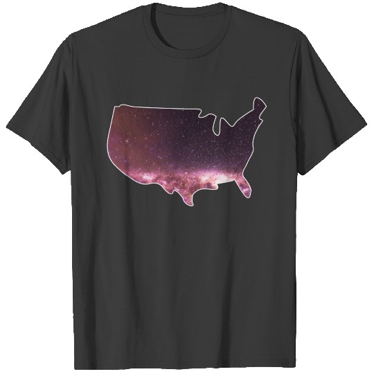 USA In Space T-shirt