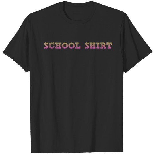 Discover SCHOOL SHIRT GIRL T-shirt