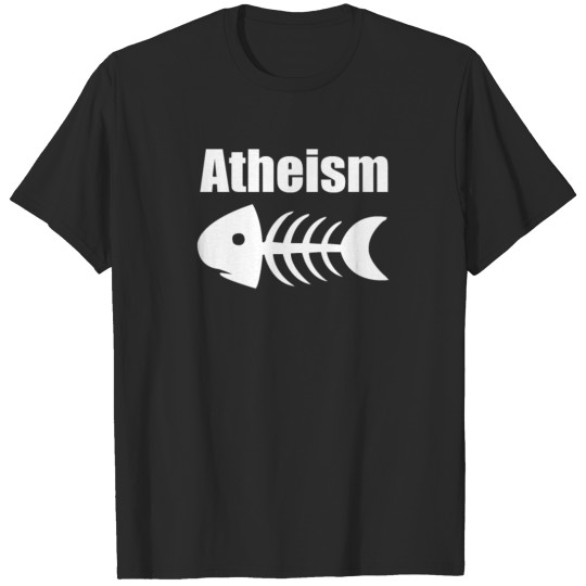 Discover Atheism Fish Skeleton T-shirt