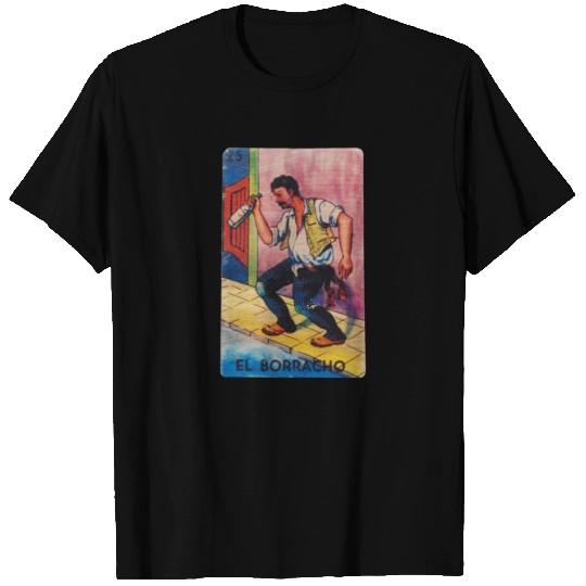 El Borracho The Drunk Tarot T-shirt