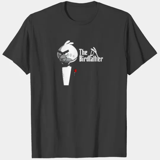 Birdfather Angry Birds Godfather Parody T-shirt